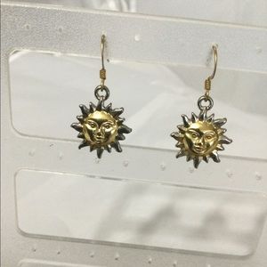 Beautiful Celestial Sun Earrings